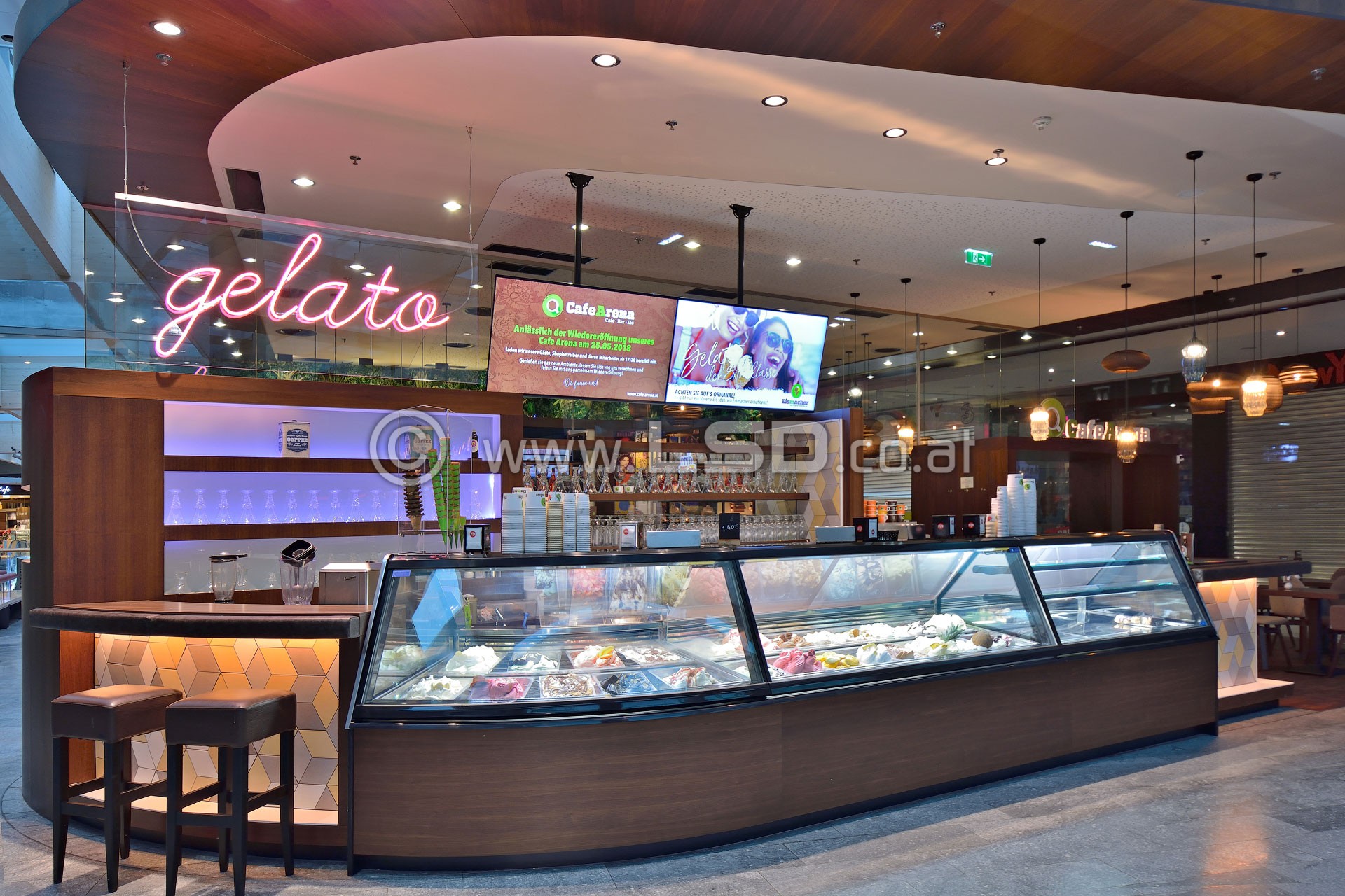 Cafe Arena LSD Gastronomiekonzepte